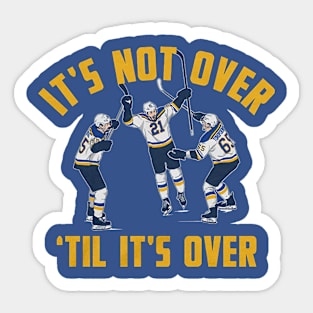 Tyler Bozak It's Not Over 'til It's Over Sticker